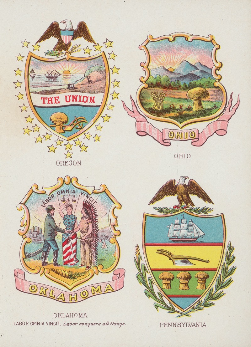 Chase & Sanborn - Seals and coats of arms of America Pl.10