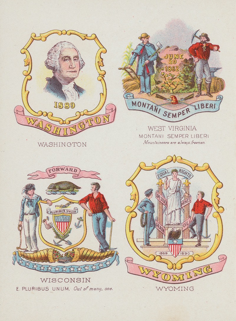 Chase & Sanborn - Seals and coats of arms of America Pl.13