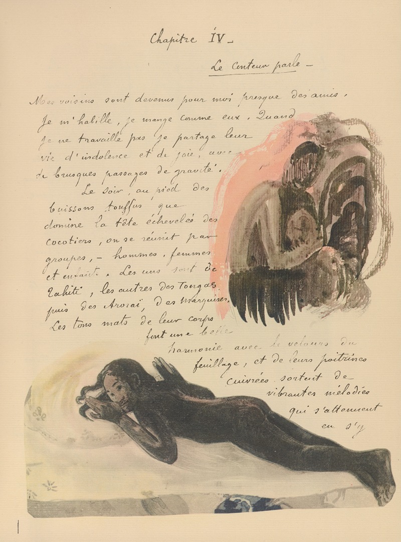 Paul Gauguin - Noanoa Pl.16