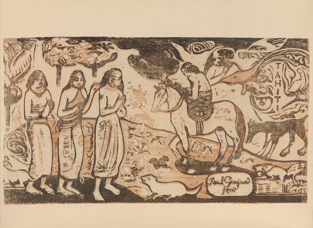 Paul Gauguin - Noanoa Pl.46