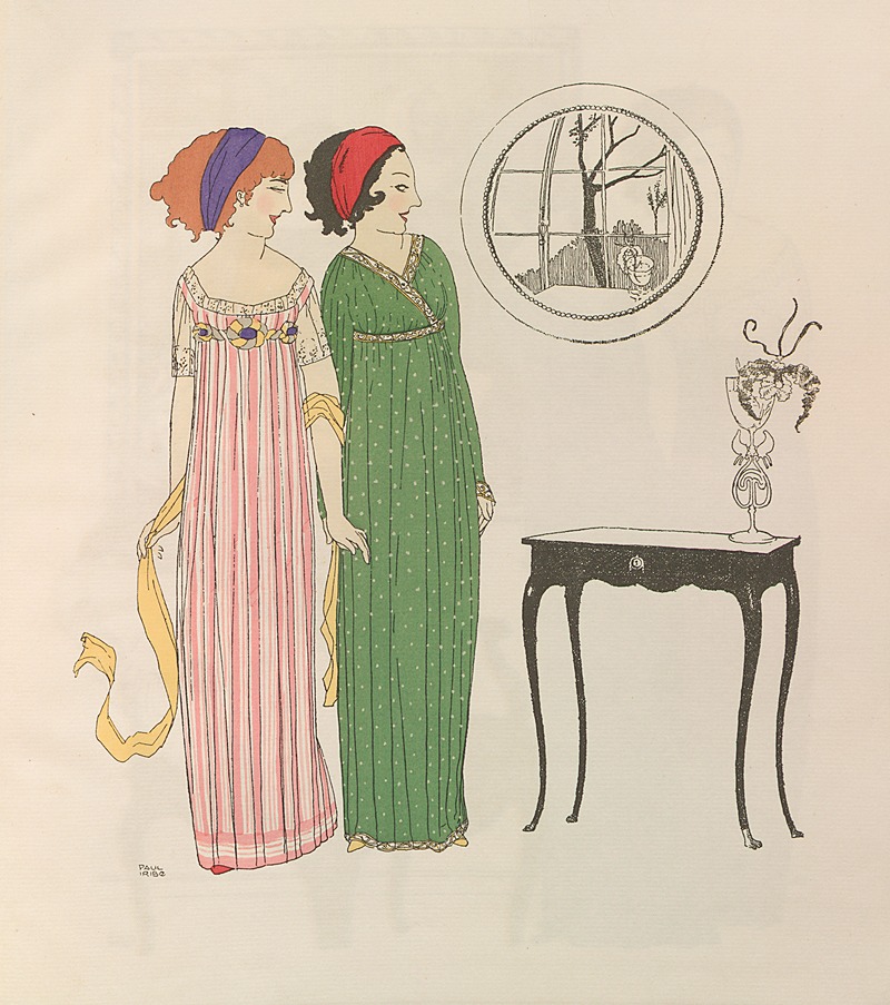 Paul Iribe - Les robes de Paul Poiret Pl.01