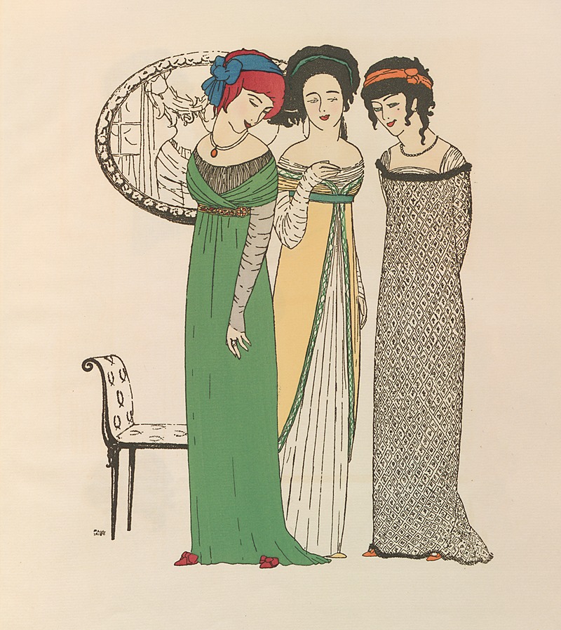 Paul Iribe - Les robes de Paul Poiret Pl.05