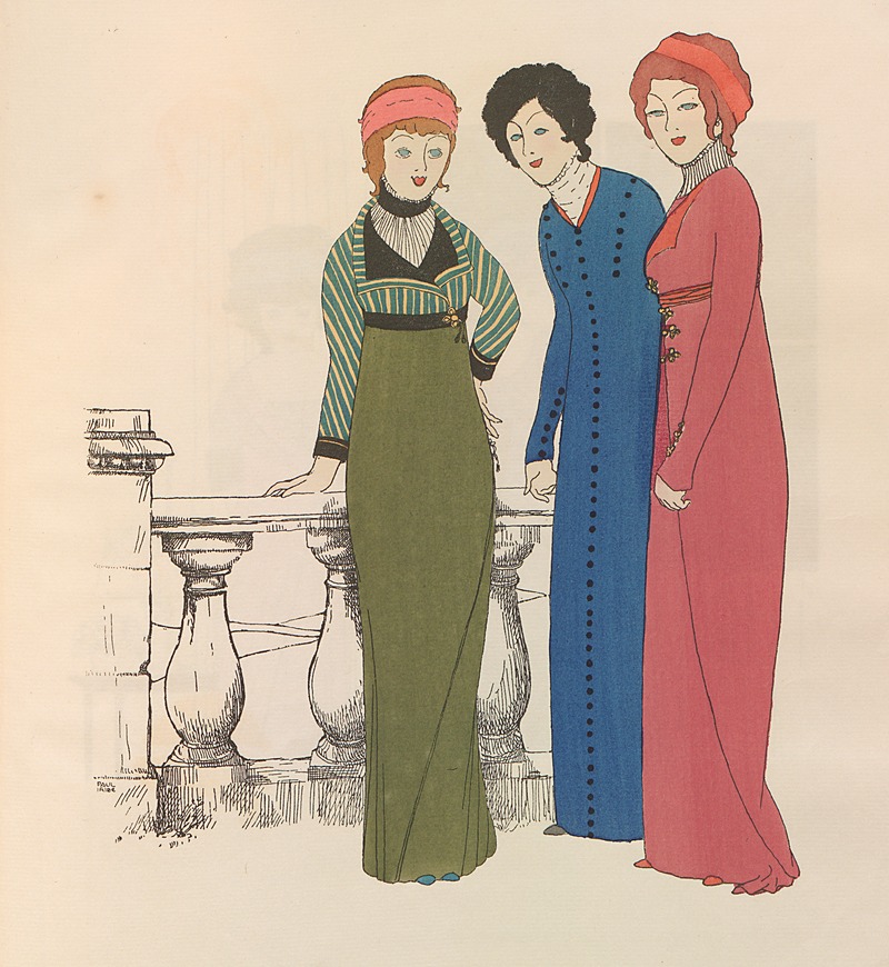 Paul Iribe - Les robes de Paul Poiret Pl.07