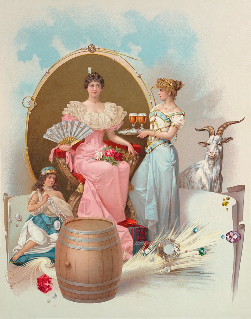 Anonymous - Advertising poster for bock beer