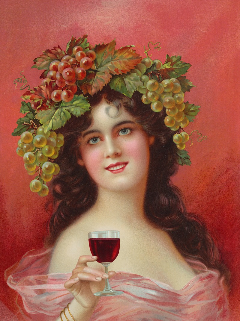 Anonymous - Advertising poster for red wine