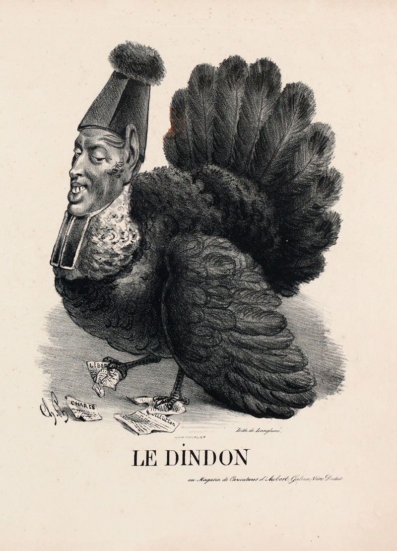 Charles Philipon - Le dindon