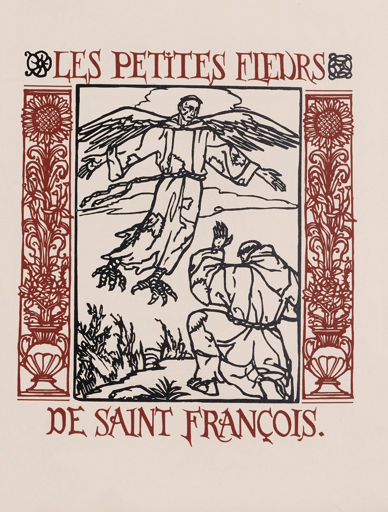 Emile Bernard - Les petites fleurs de St François d’Antonio Cesari