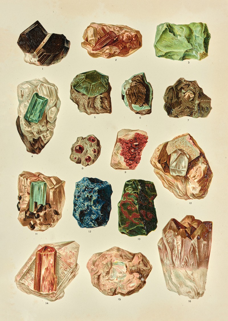 F. E. Wright - Precious gems as they are found