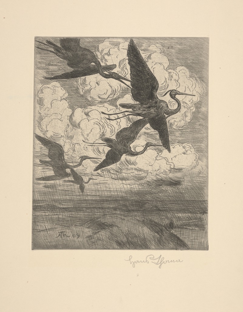 Hans Thoma - Wundervogel III (Wonder-birds III)