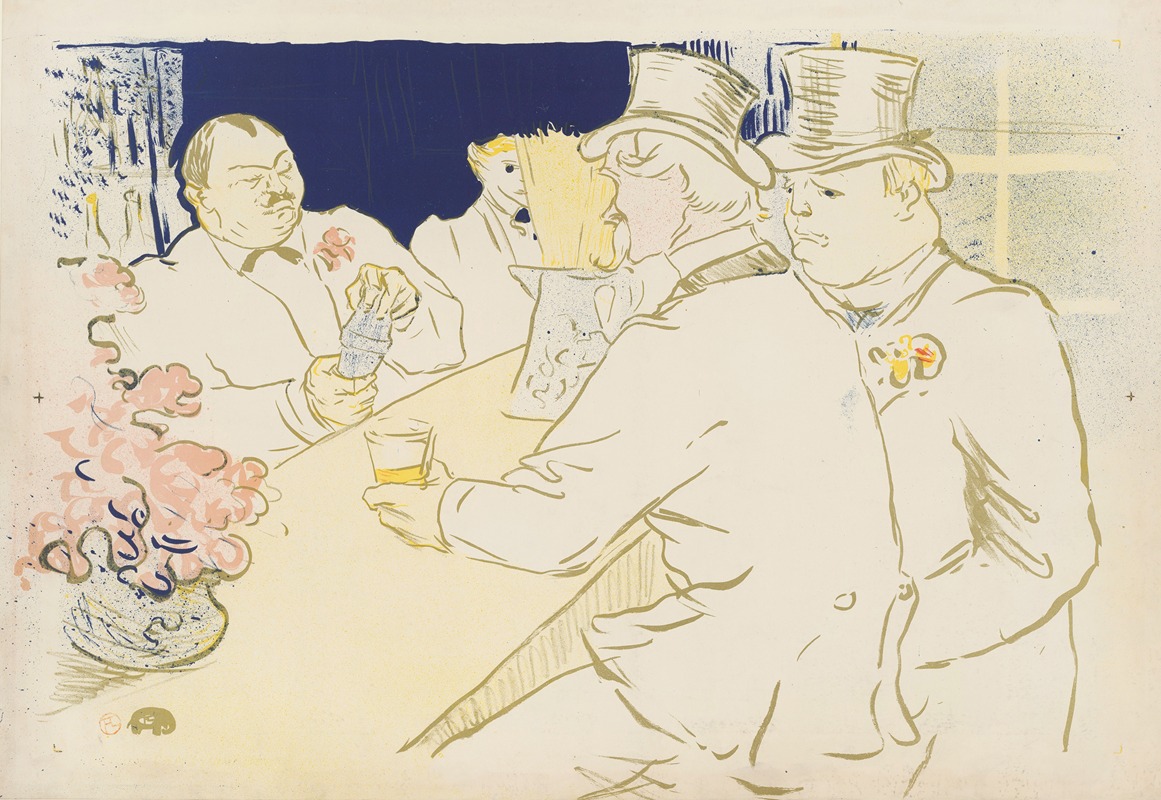 Henri de Toulouse-Lautrec - Irish and American Bar – The Chap Book