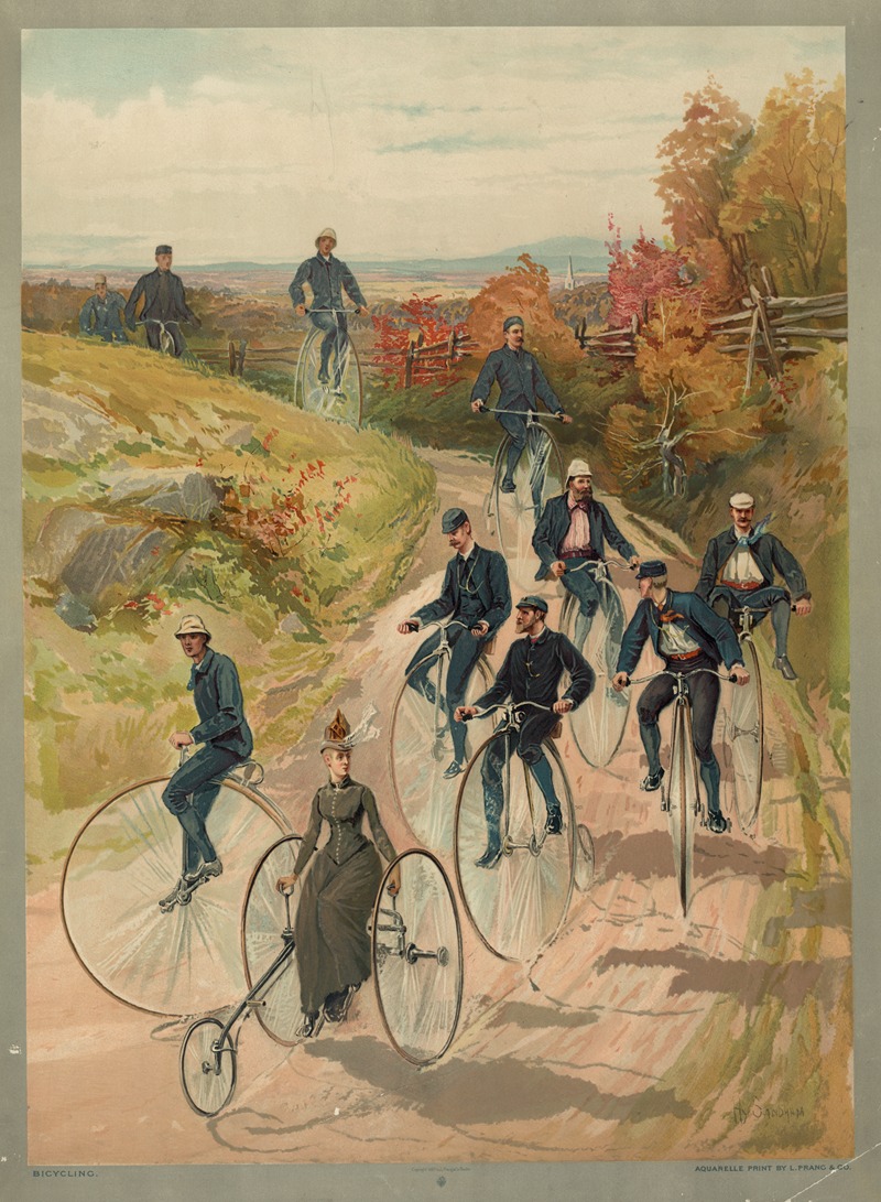 Henry Sandham - Bicycling