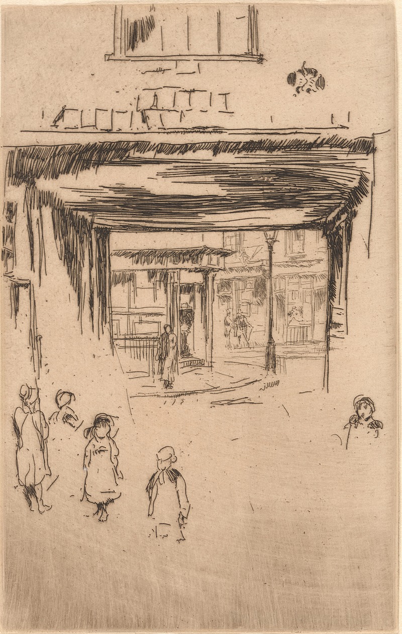 James Abbott McNeill Whistler - Drury Lane