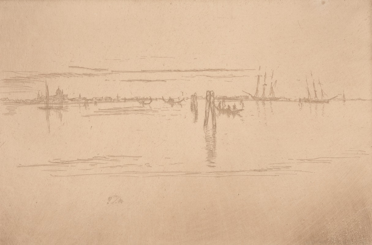 James Abbott McNeill Whistler - Long lagoon