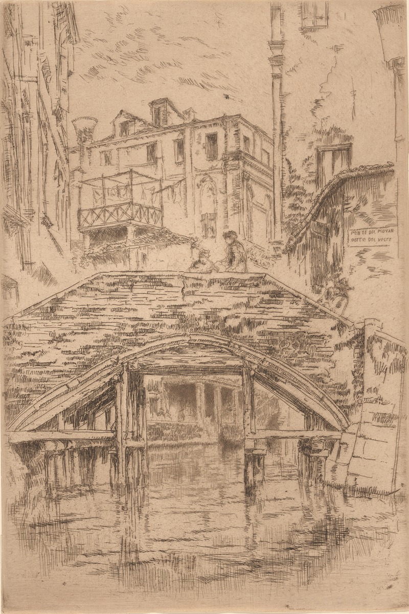 James Abbott McNeill Whistler - Ponte del Piovan