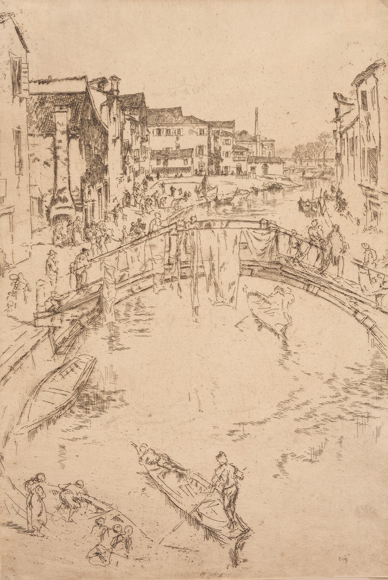 James Abbott McNeill Whistler - The Bridge