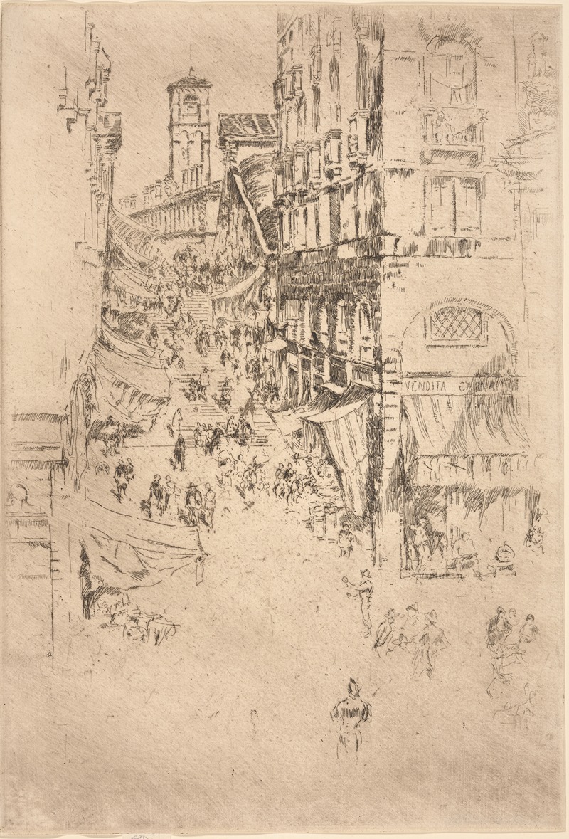 James Abbott McNeill Whistler - The Rialto