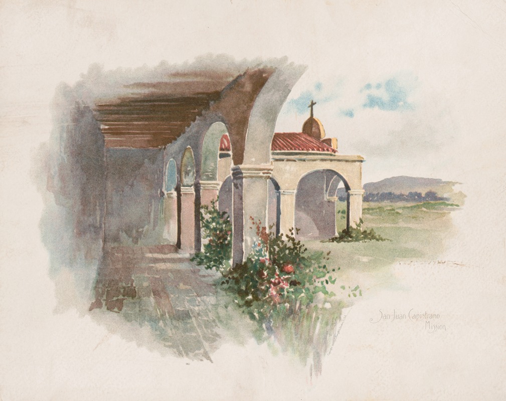 Louis Kinney Harlow - San Juan Capistrano Mission, No. 2