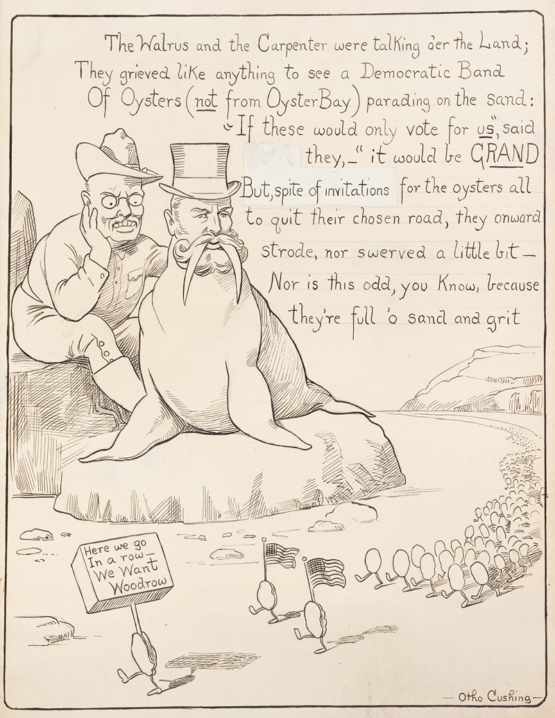 Otho Cushing - The Walrus and the Carpenter