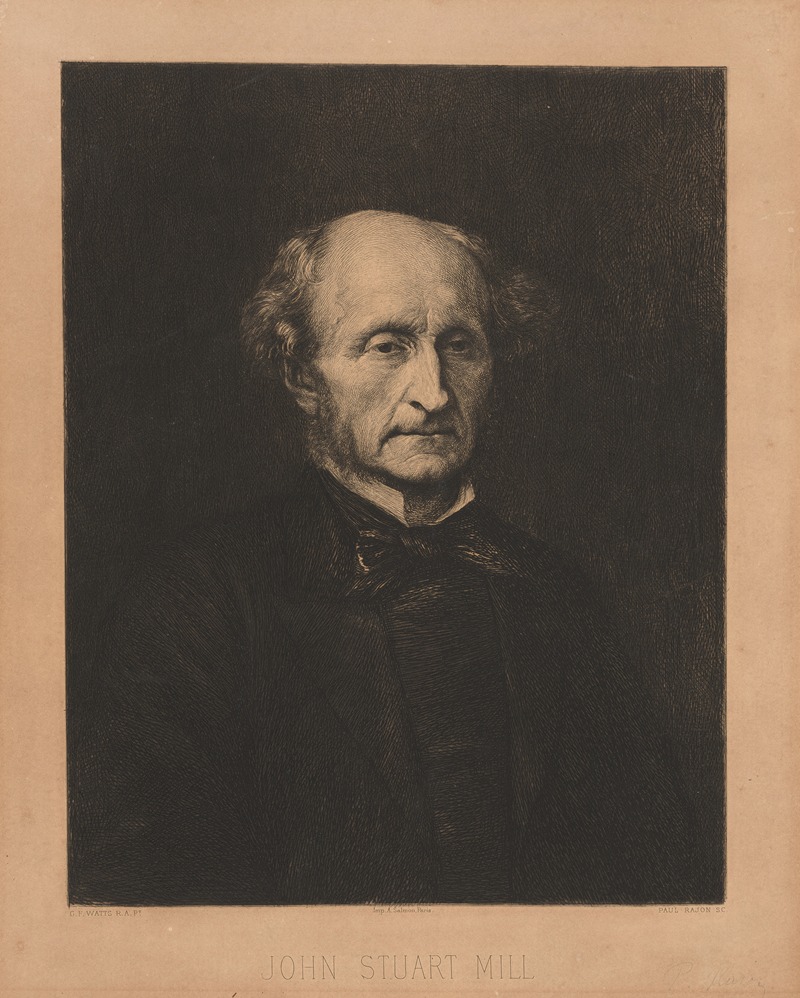 Paul Adolphe Rajon - John Stuart Mill