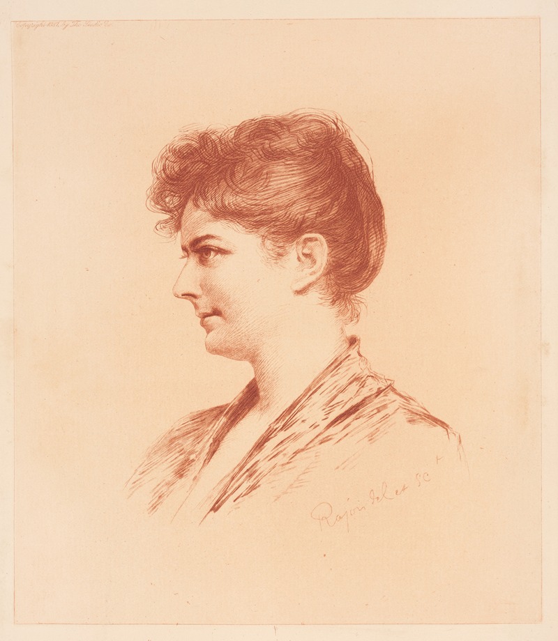 Paul Adolphe Rajon - Mrs. Grover Cleveland