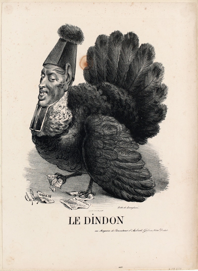 Pierre Langlumé - Le dindon