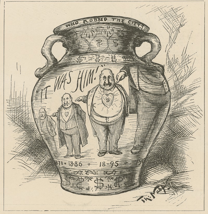 Thomas Nast - A political ‘tie-up’