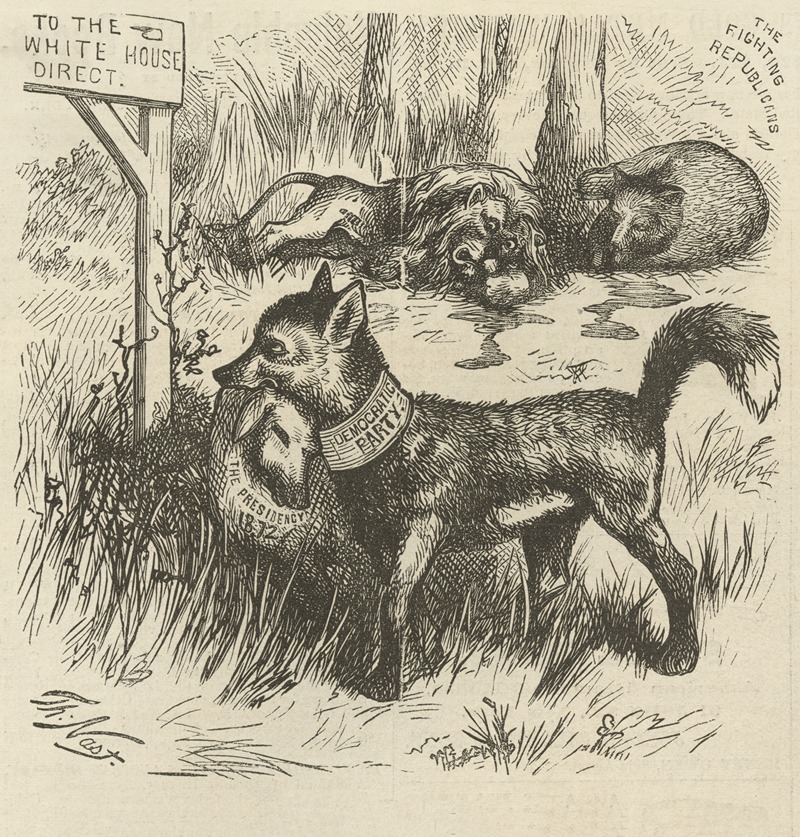 Thomas Nast - A warning to Republicans