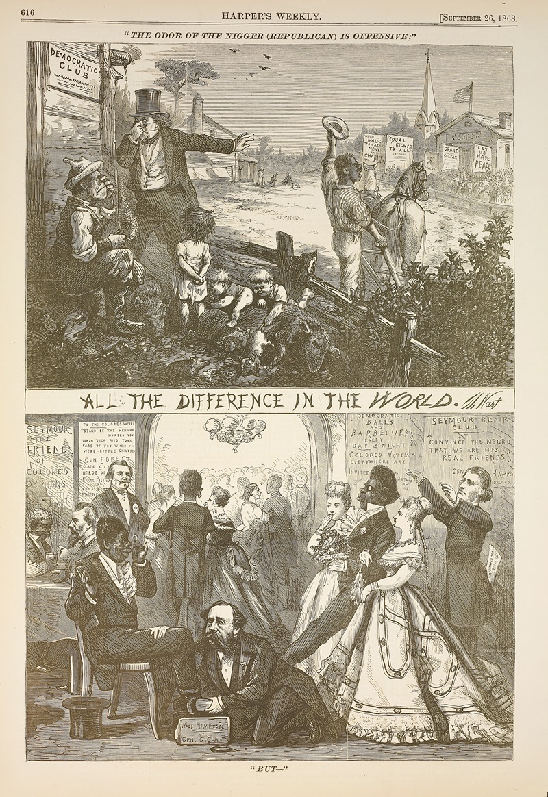 Thomas Nast - All the difference in the world