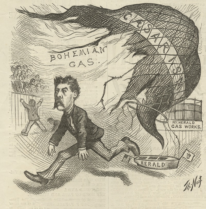 Thomas Nast - Another inflated power burst