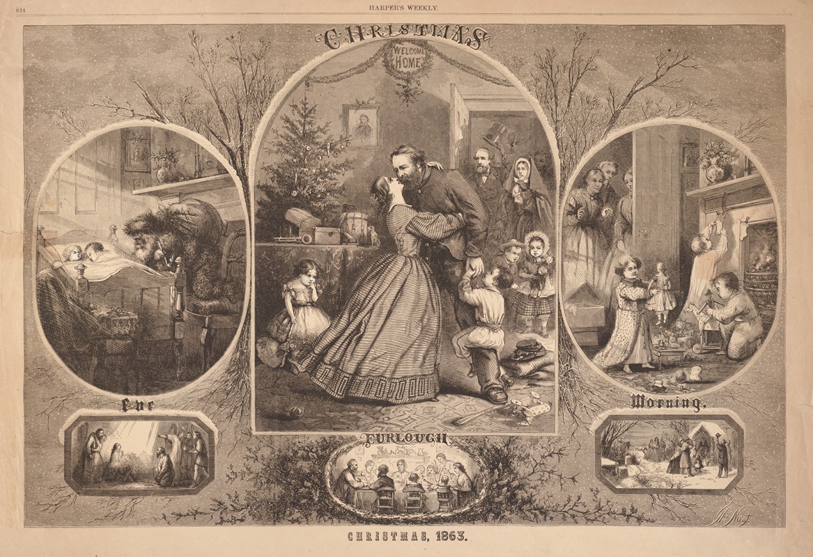 Thomas Nast - Christmas, 1863