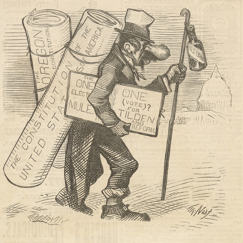 Thomas Nast - Cronin ‘Organized Himself’