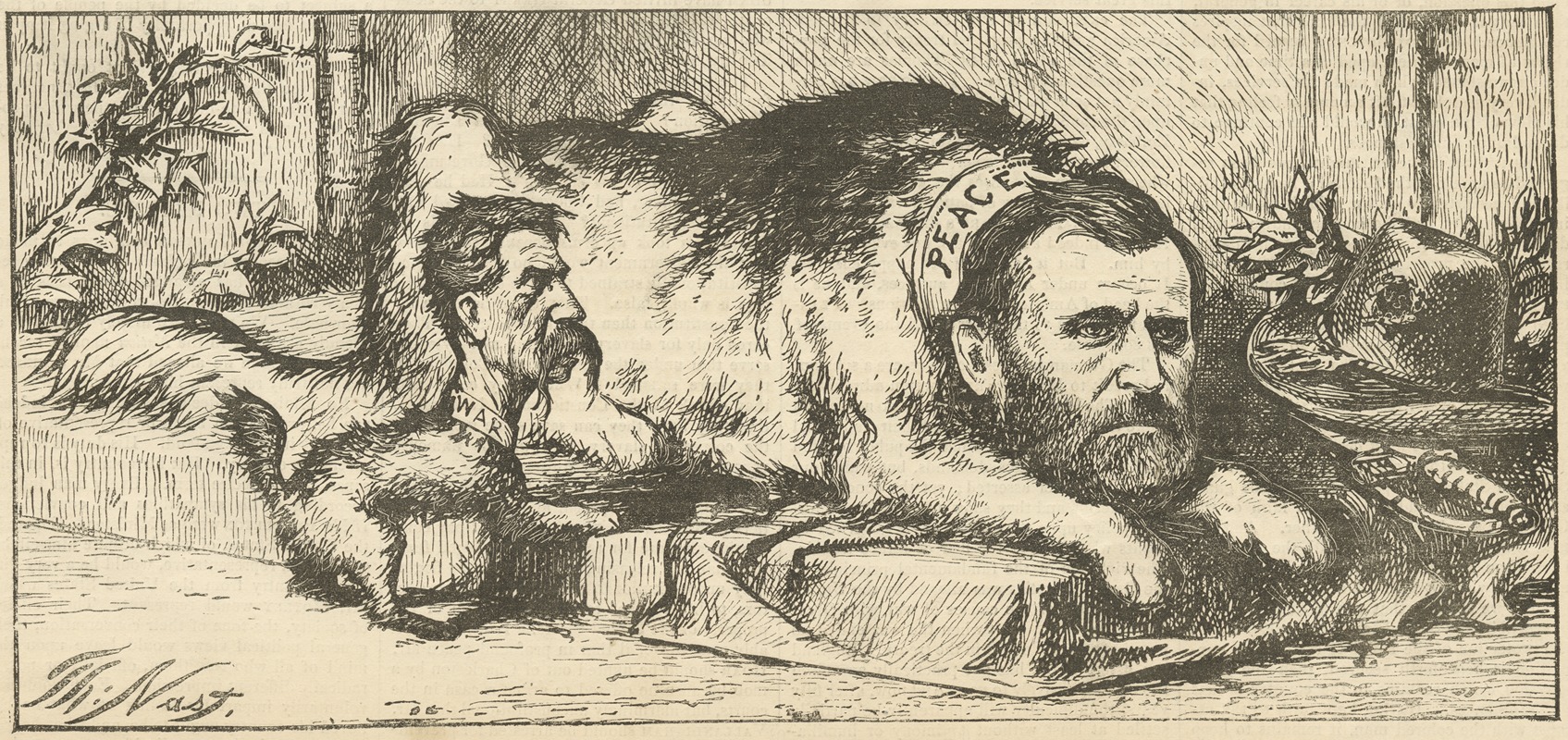 Thomas Nast - Dignity and impudence