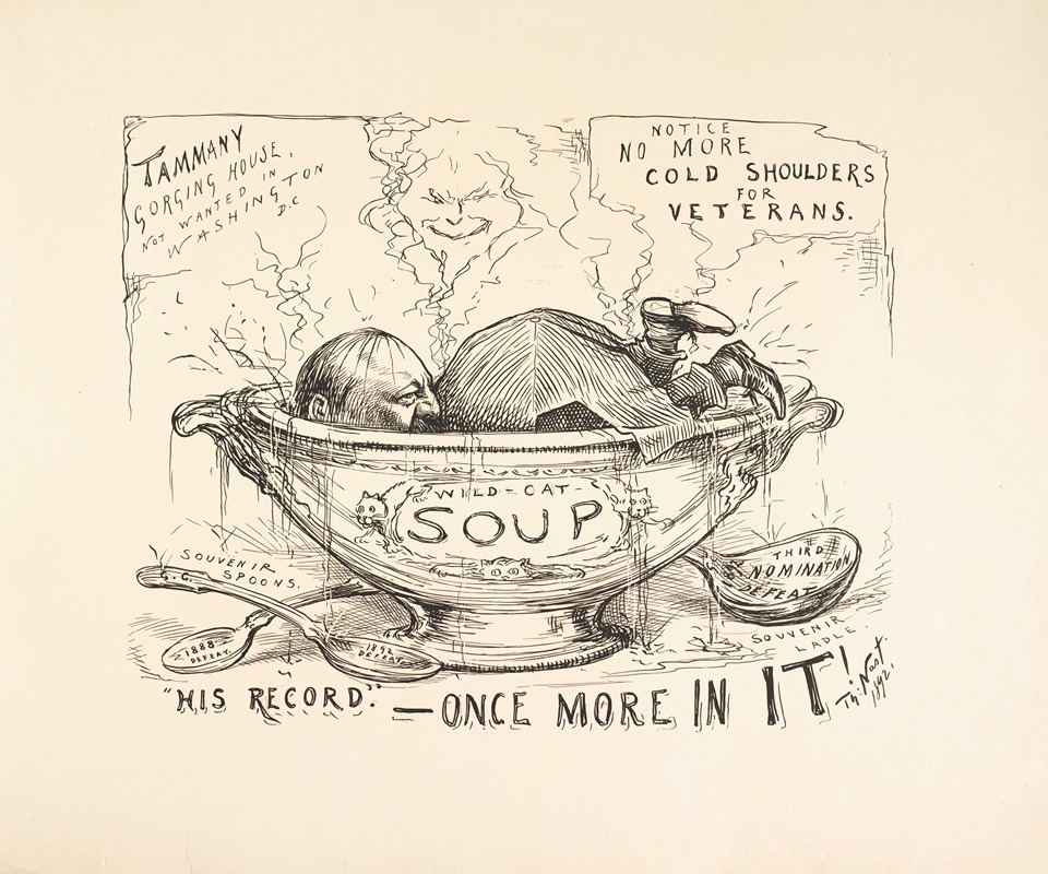 Thomas Nast - His record. Once more in it!.