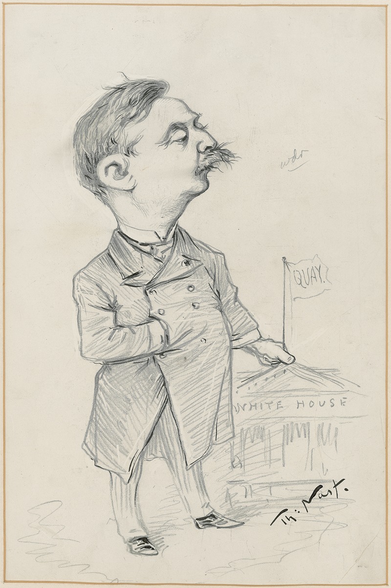 Thomas Nast - Matthew Stanley Quay of Pennsylvania