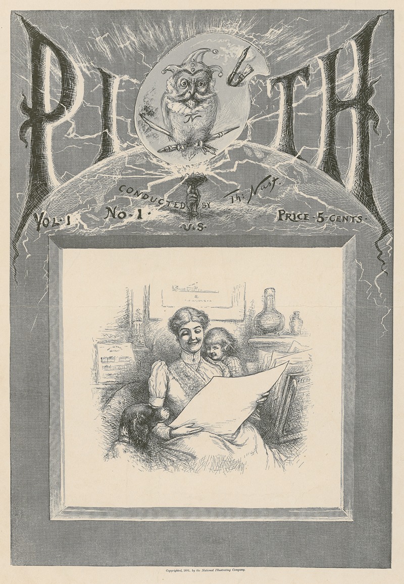 Thomas Nast - Pith, vol. 1, no. 1 [cover illustration]