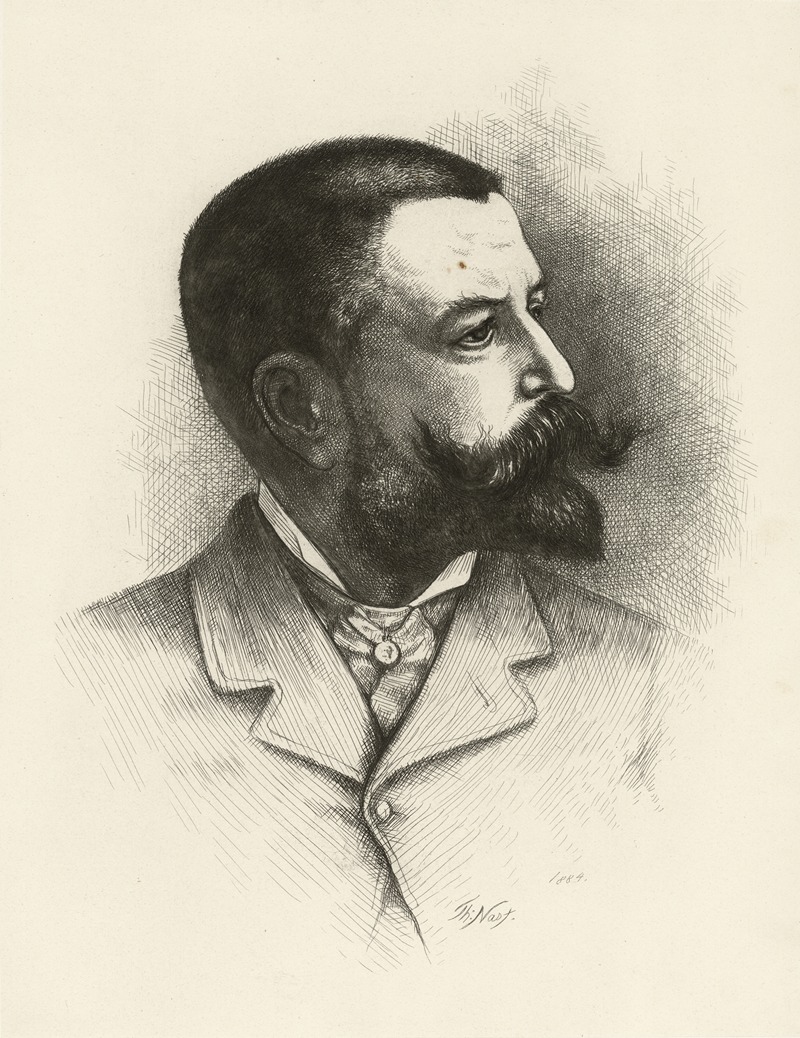 Thomas Nast - Self-portrait