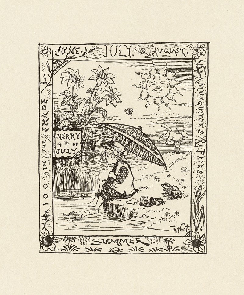 Thomas Nast - Summer