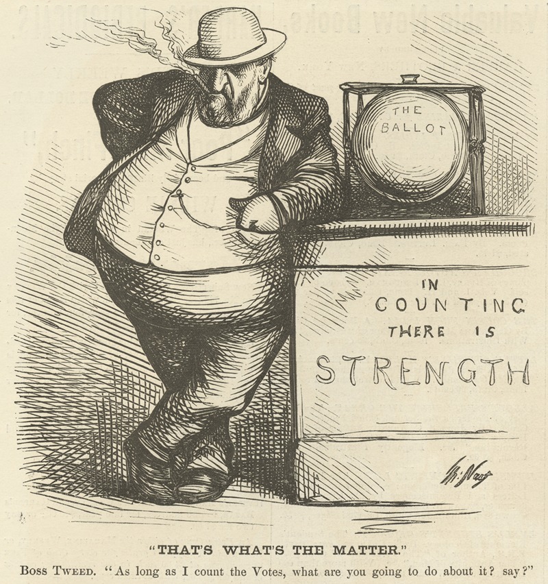 Thomas Nast - That’s what’s the matter