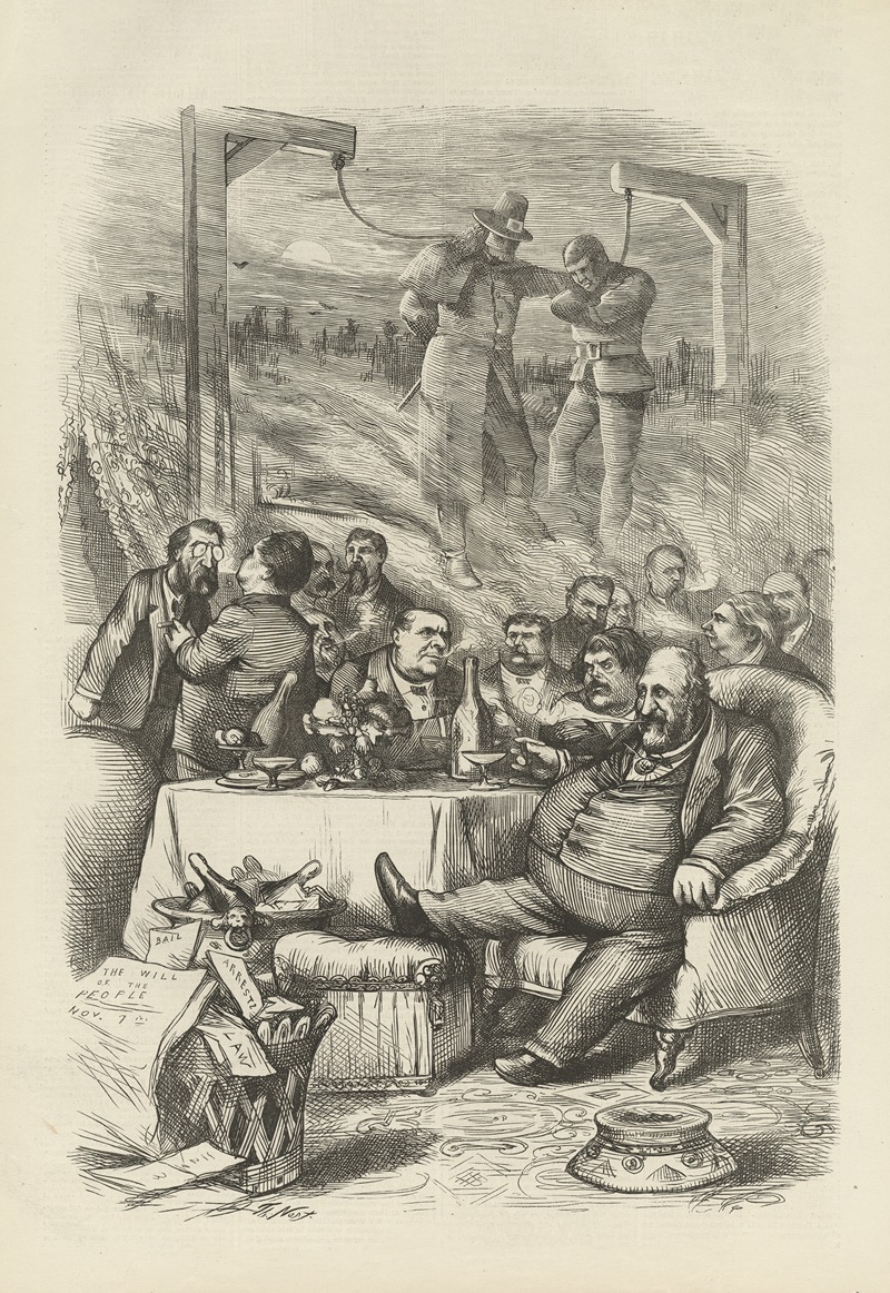 Thomas Nast - The dead beat