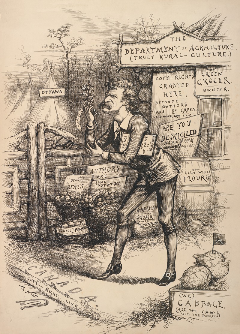 Thomas Nast - The Department of Agriculture (truly rural-culture)