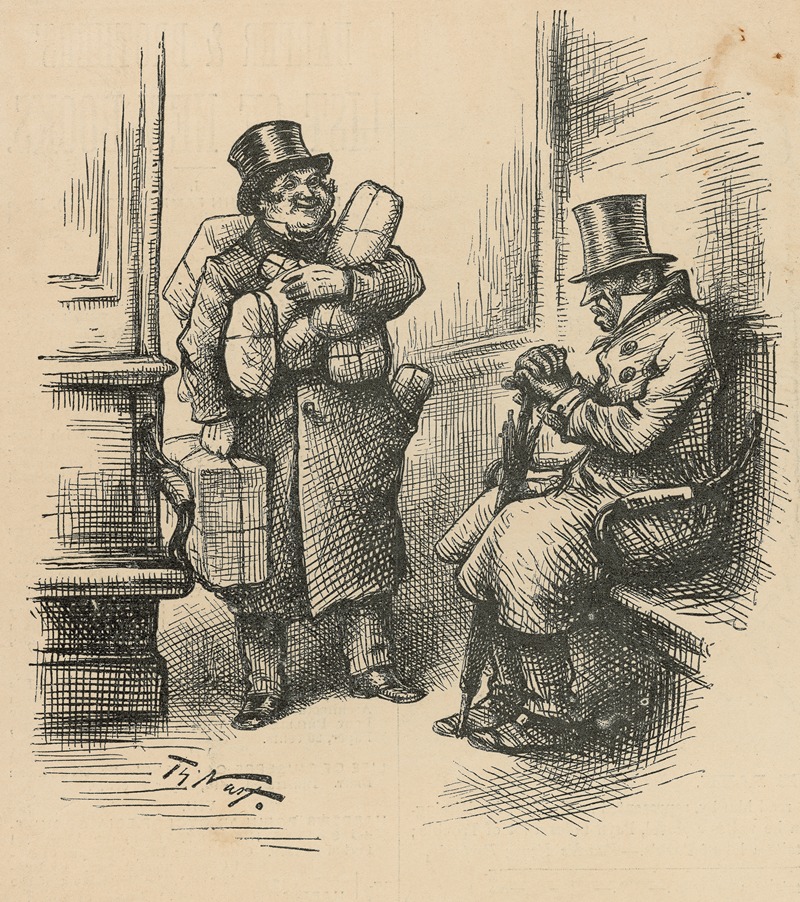 Thomas Nast - The domestic express