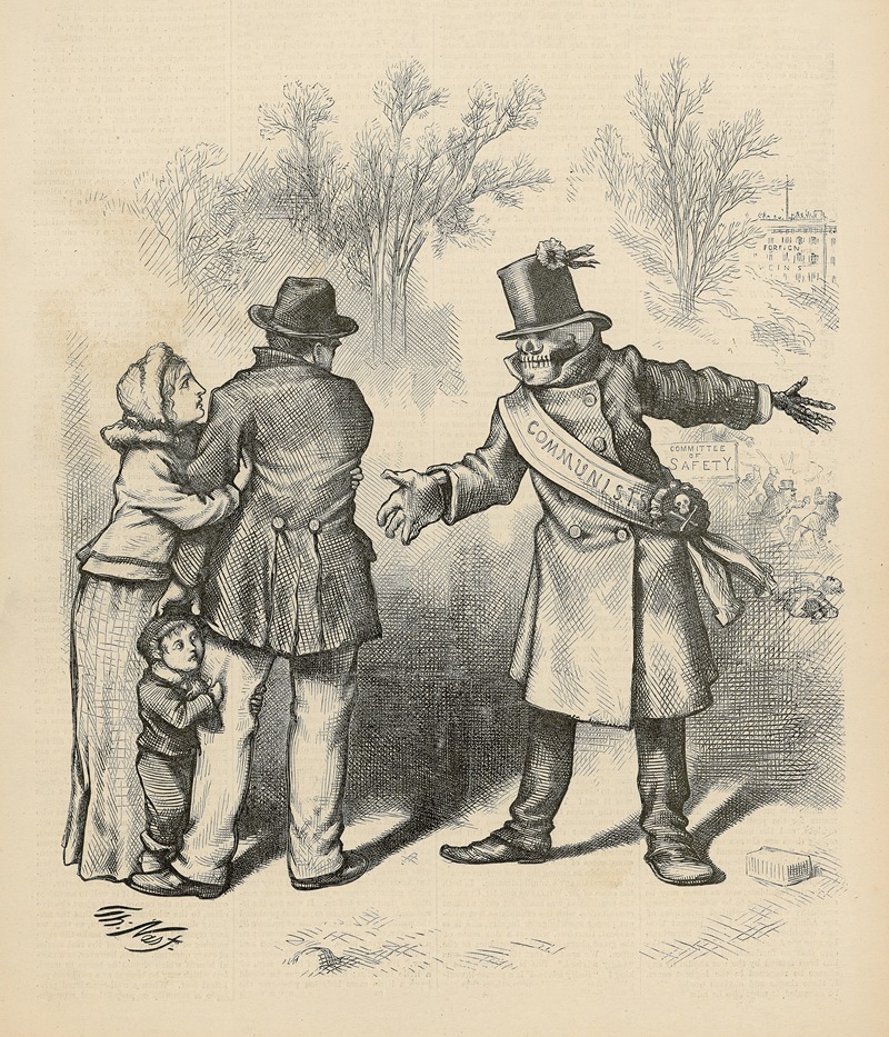 Thomas Nast - The emancipator of labor and the honest working-people