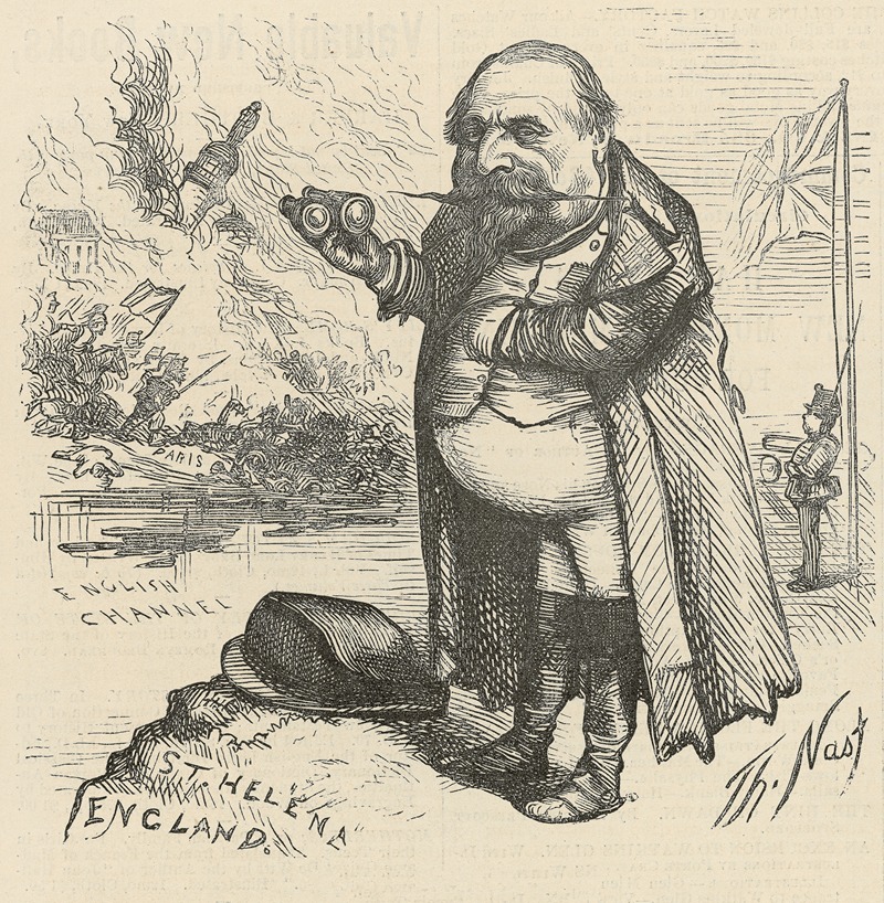 Thomas Nast - The exile’s victory