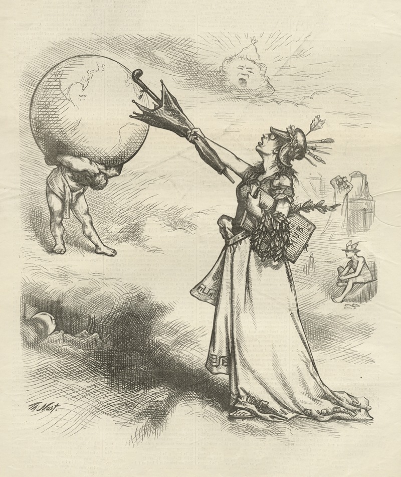 Thomas Nast - The grand occasion of the century