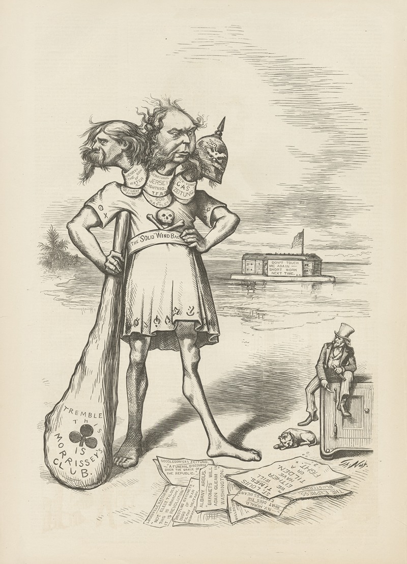 Thomas Nast - The indifference of Uncle Sam