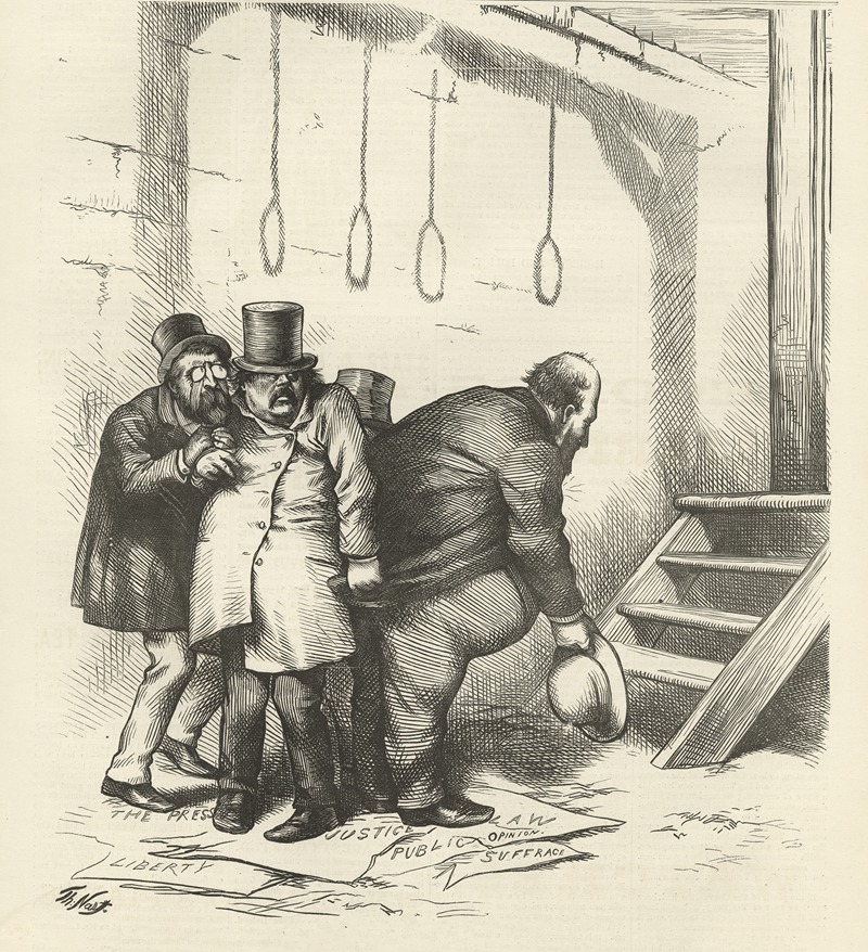 Thomas Nast - The only thing they respect or fear