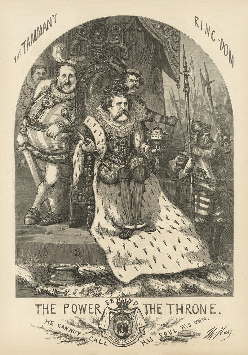 Thomas Nast - The power behind the throne