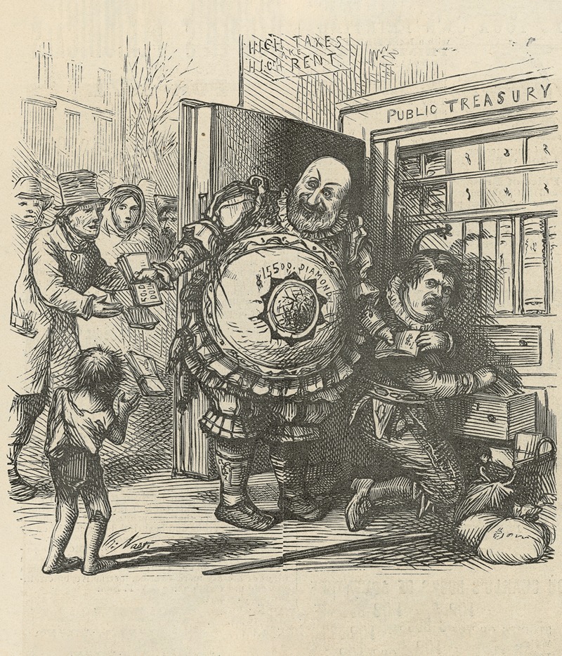 Thomas Nast - Tweedledee and Sweedledum