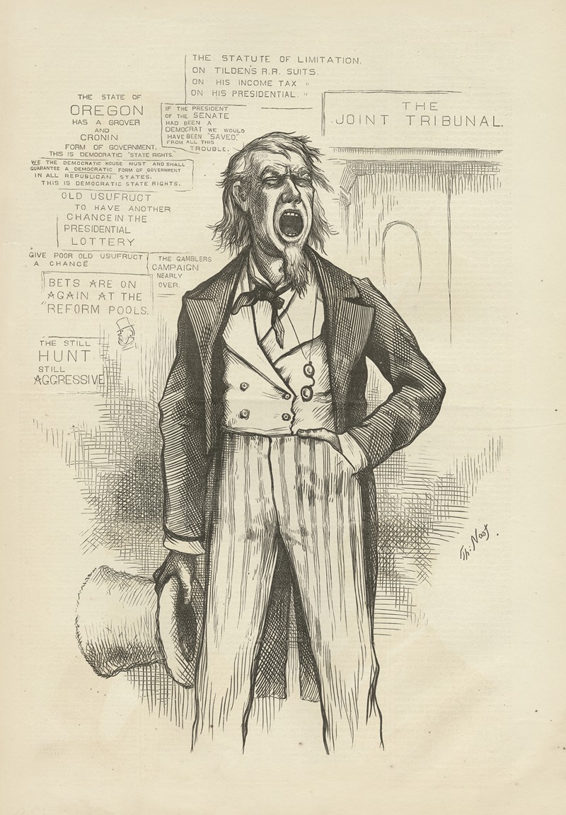 Thomas Nast - Uncle Sam’s position