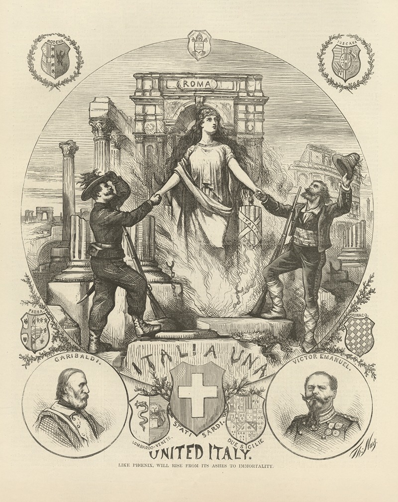 Thomas Nast - United Italy